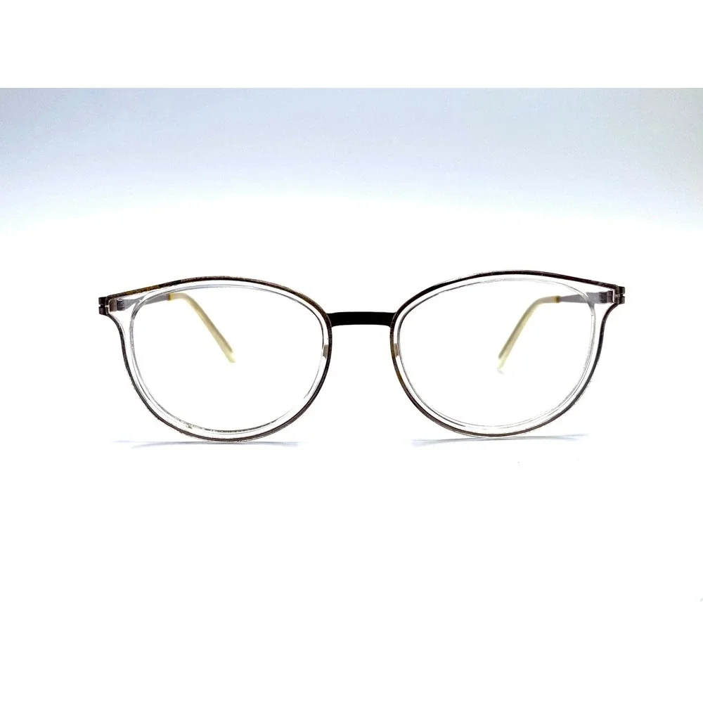 Isaac Mizrahi NY Women Eyeglass Clear Oval Gold Temples IM30001 PK 50-18-135